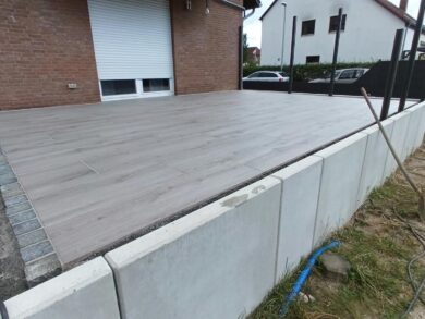 Terrasse vom Haus